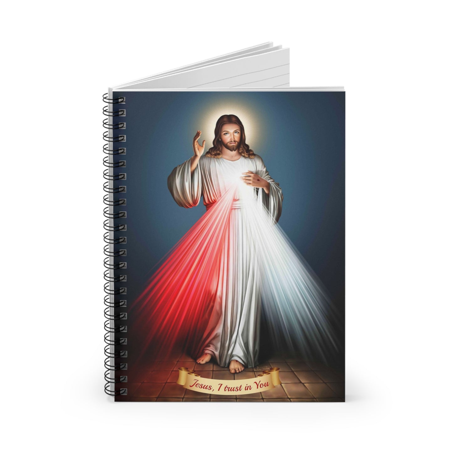 Divine Mercy Image Adoration Journal, religious prayer journal, Catholic notebook, Adoration diary, Catholic diary Christmas Gift