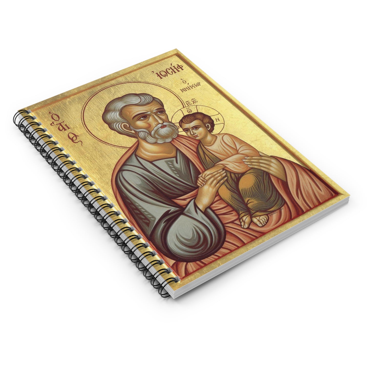 Saint Joseph Holy Family Icon Catholic Journal, Adoration Notebook