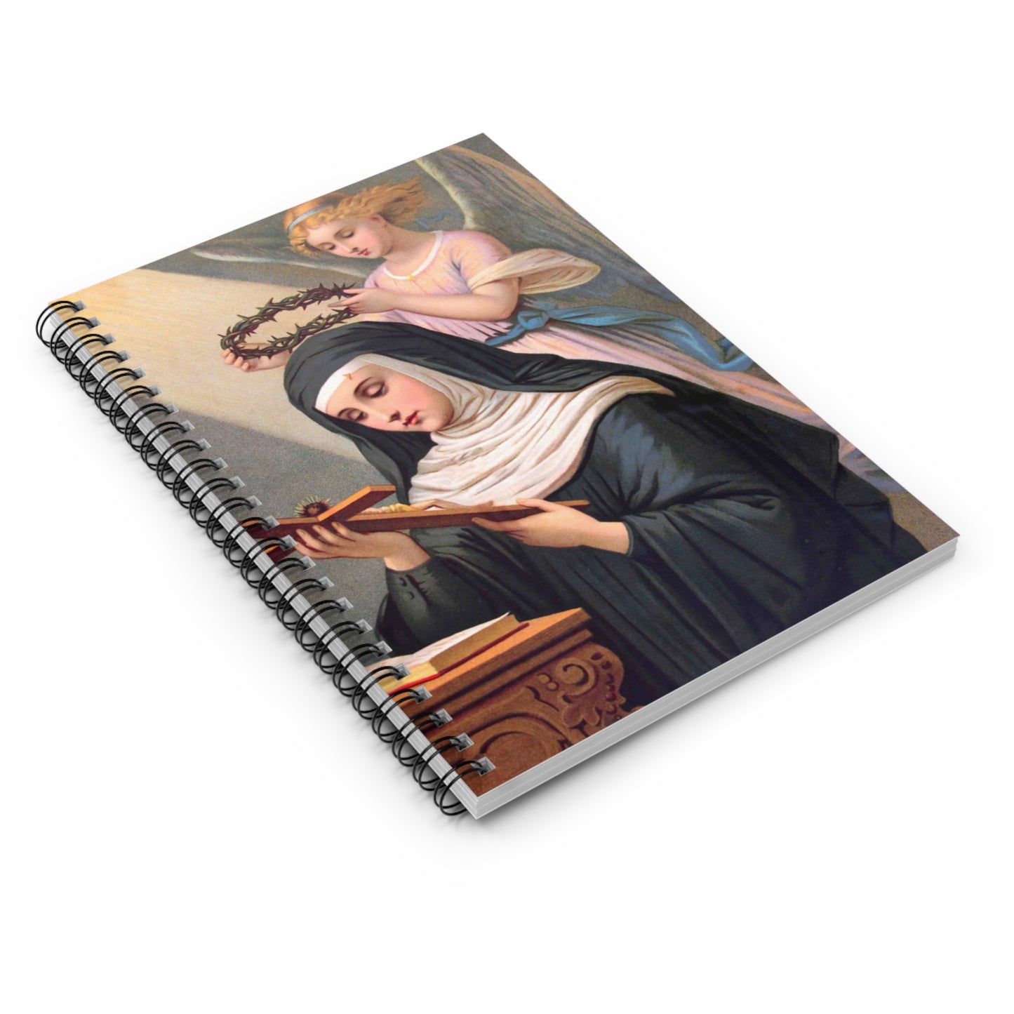 Saint Rita of Cascia Adoration Journal, Catholic Confirmtion Notebook Gift