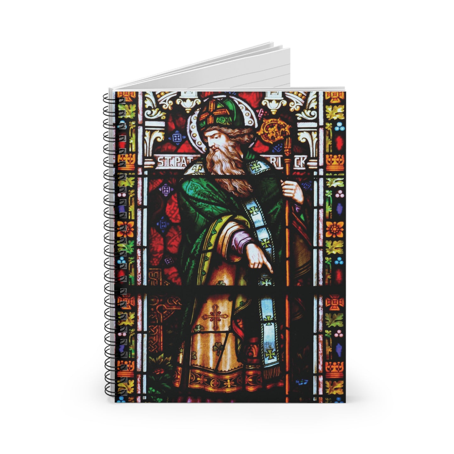 Saint Patrick of Ireland Catholic Confirmation Notebook Gift, Adoration Journal