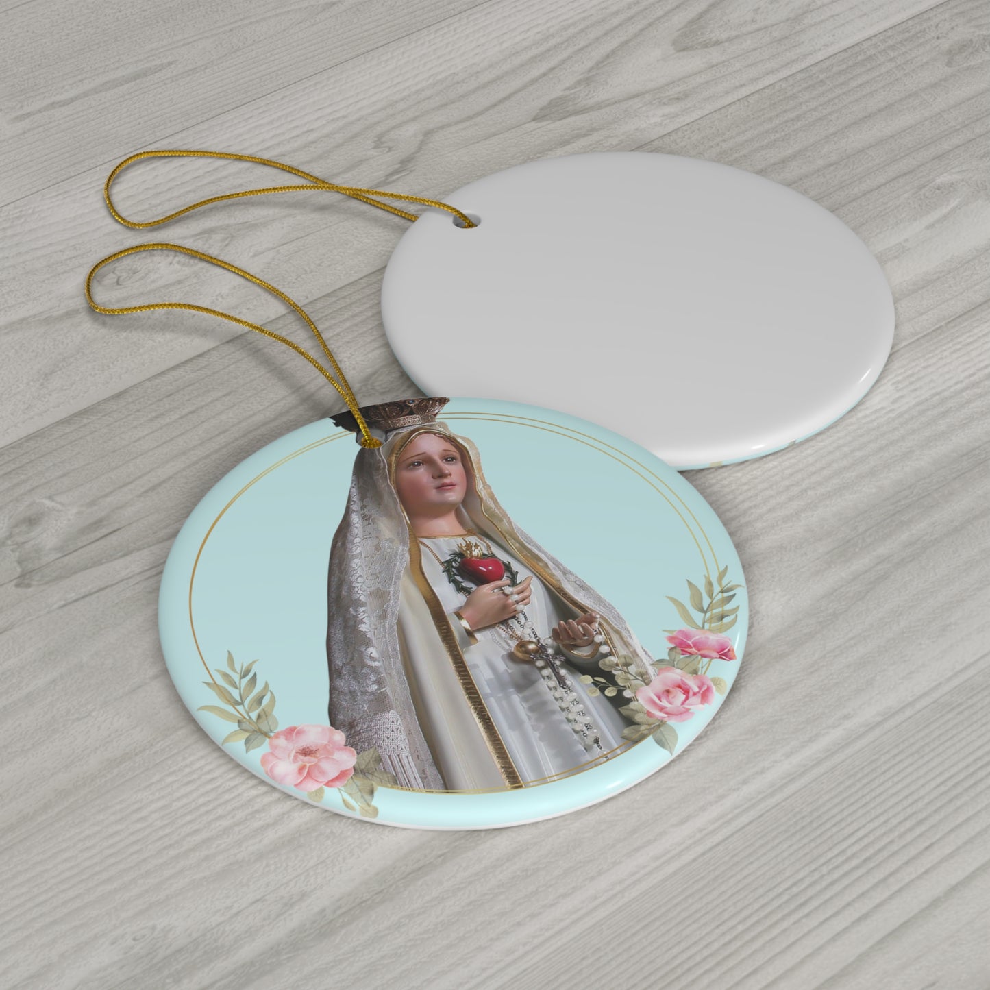 Queen and Mother Ceramic Ornament
