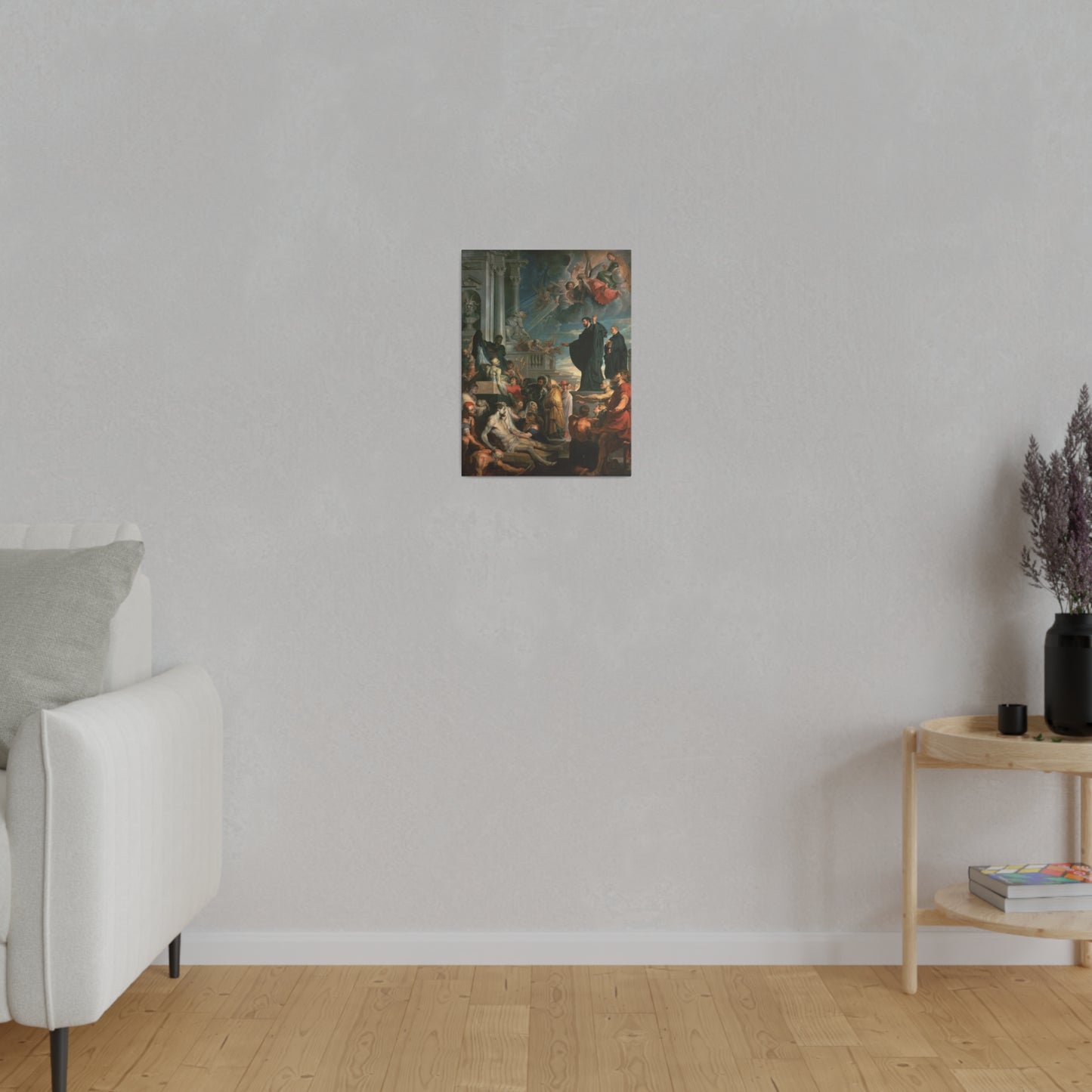 Saint Francis Xavier Canvas Christmas Gift Idea for Him, Religious Wall Art, Catholic Wallart, St Francis Confirmation Gift