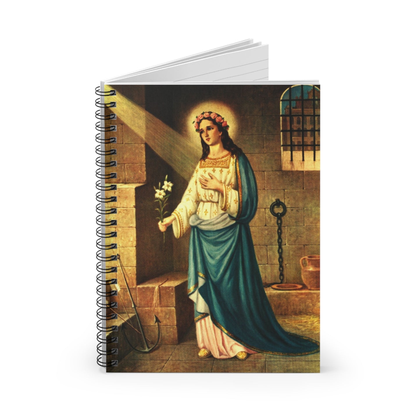 Saint Philomena Confirmation Notebook Gift, Adoration Journal