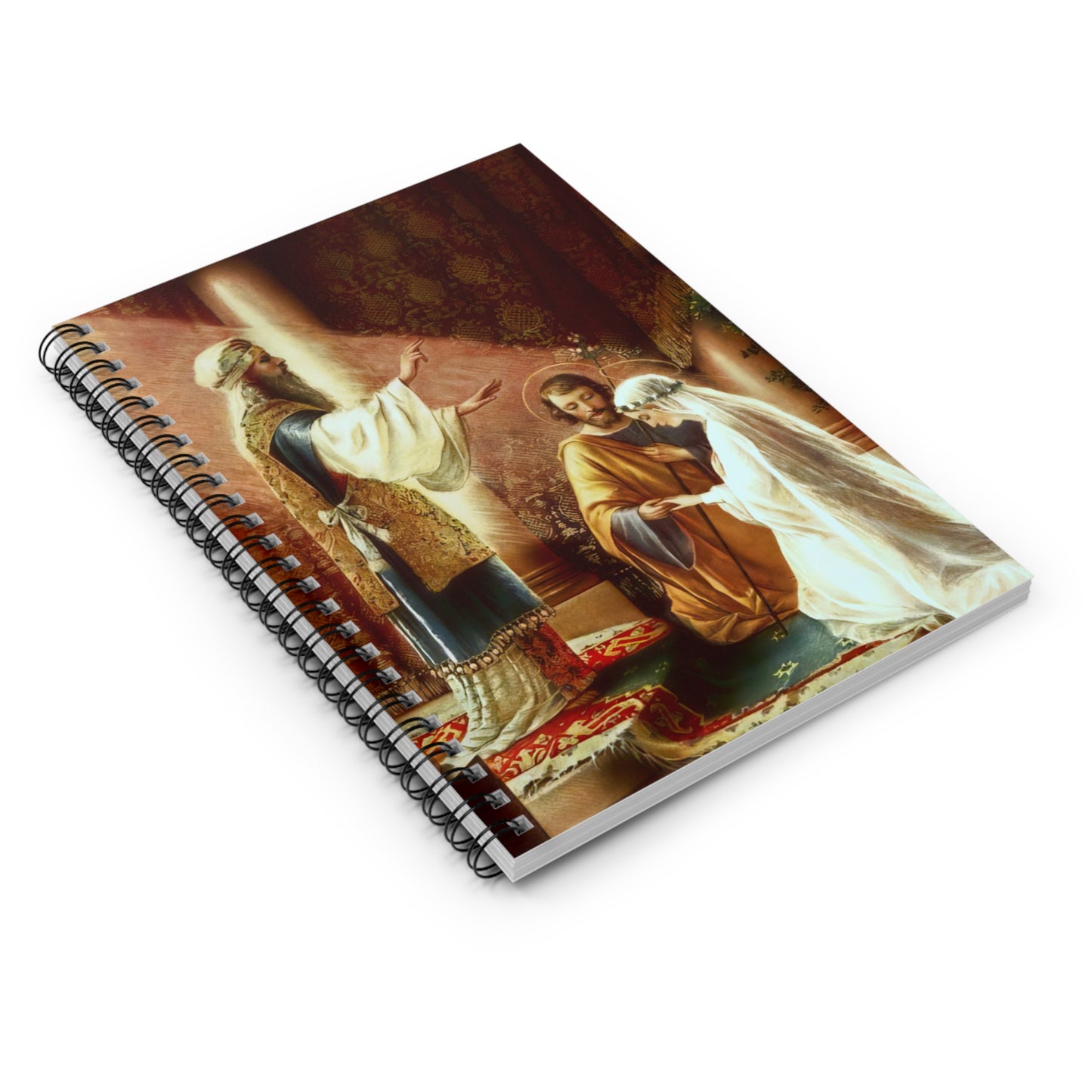Marriage of Mary and Joseph Catholic Wedding Notebook Gift, Adoration Journal