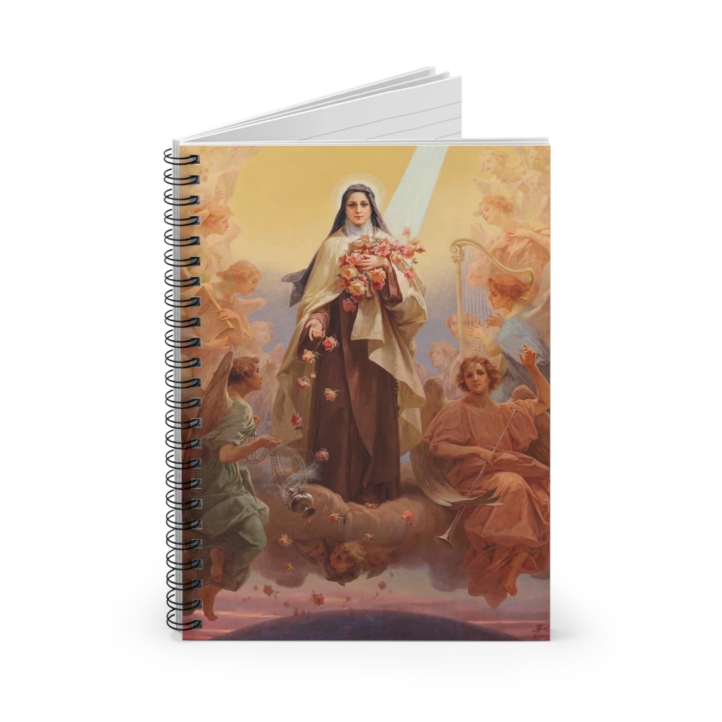 Saint Terese of Lisieux Confirmation Notebook Gift, Adoration Journal