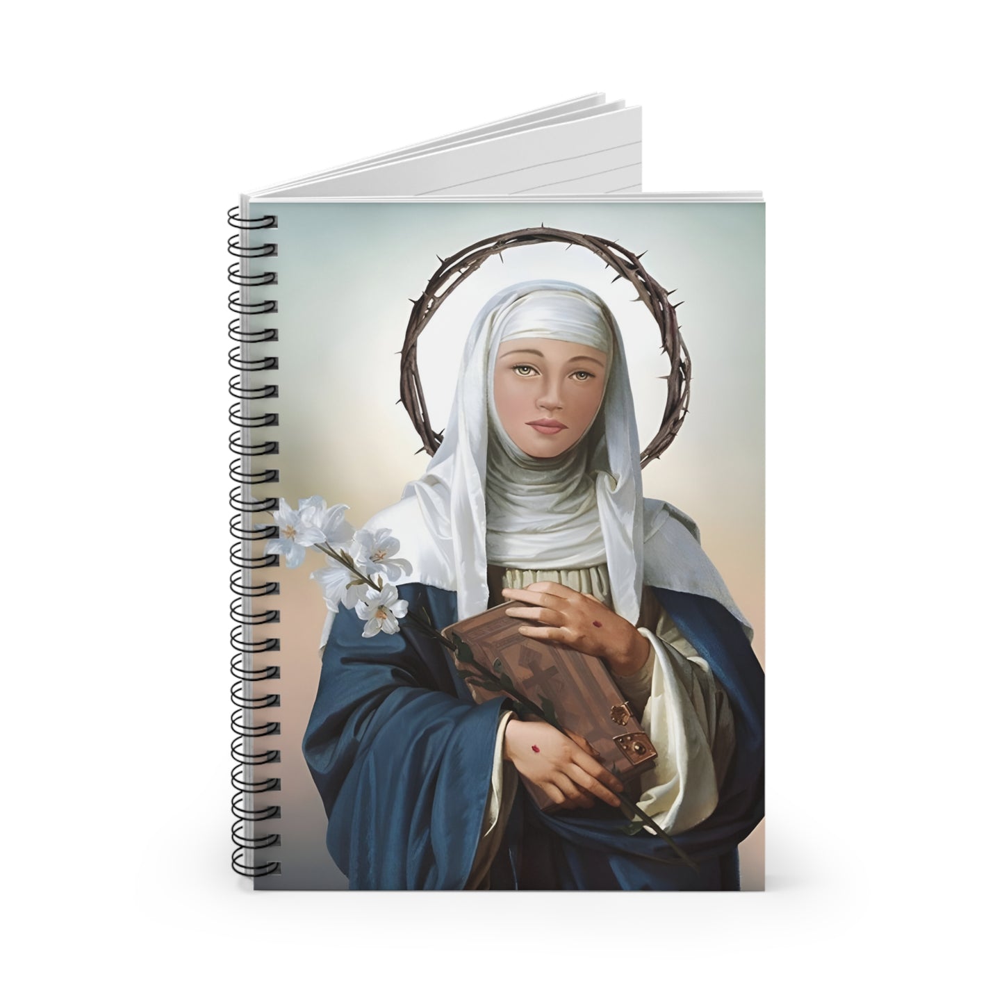 Saint Catherine of Siena Confirmation Notebook Gift, Adoration Journal