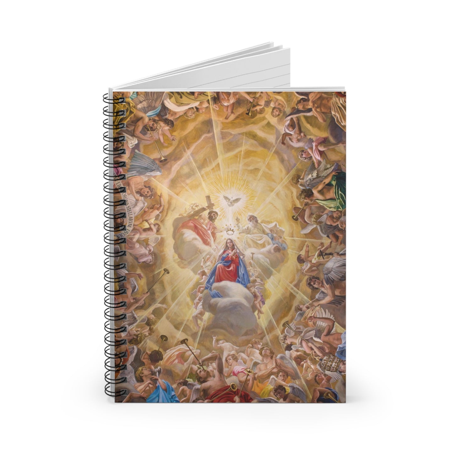 The Coronation of Mary as Queen of Heaven 5th Glorious Myster of the Rosary Notebook Adoration Journal
