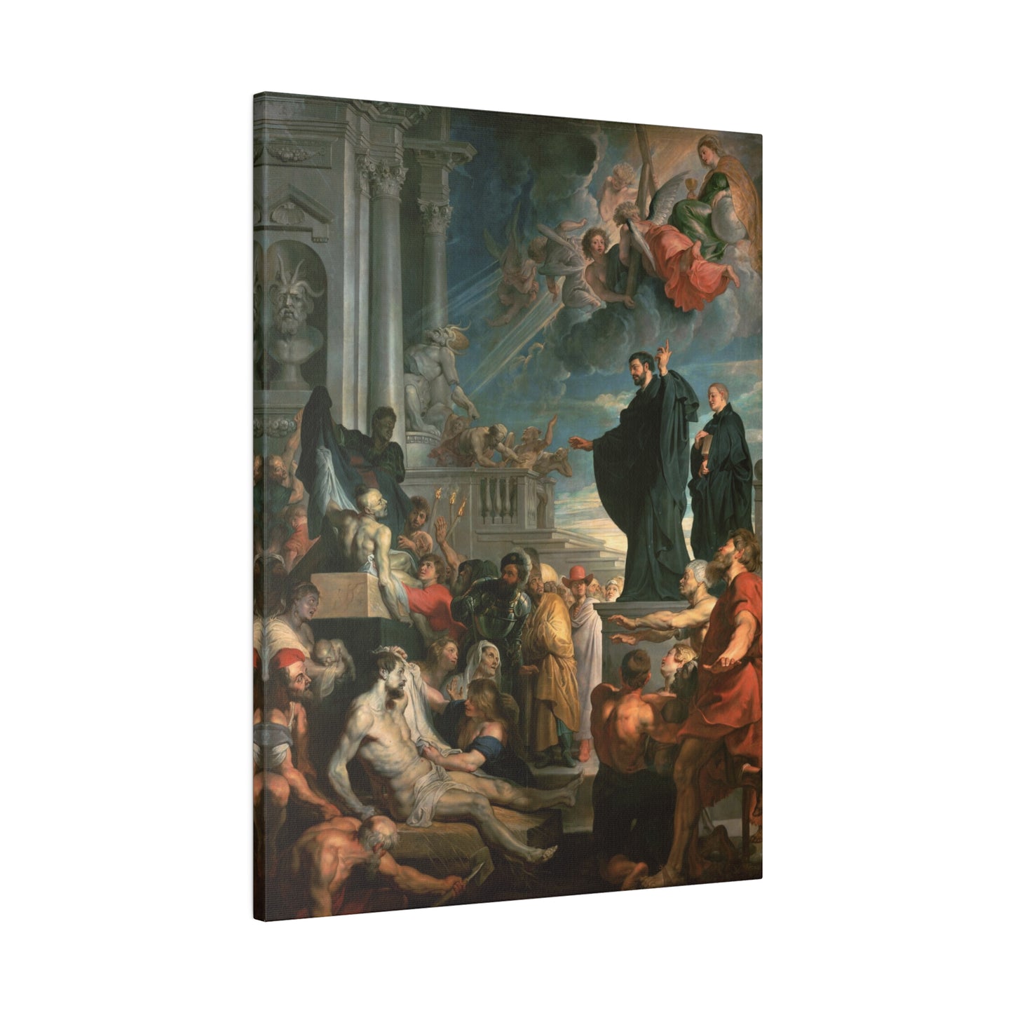 Saint Francis Xavier Canvas Christmas Gift Idea for Him, Religious Wall Art, Catholic Wallart, St Francis Confirmation Gift