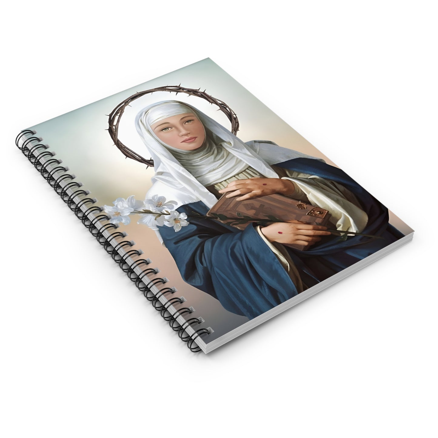 Saint Catherine of Siena Confirmation Notebook Gift, Adoration Journal