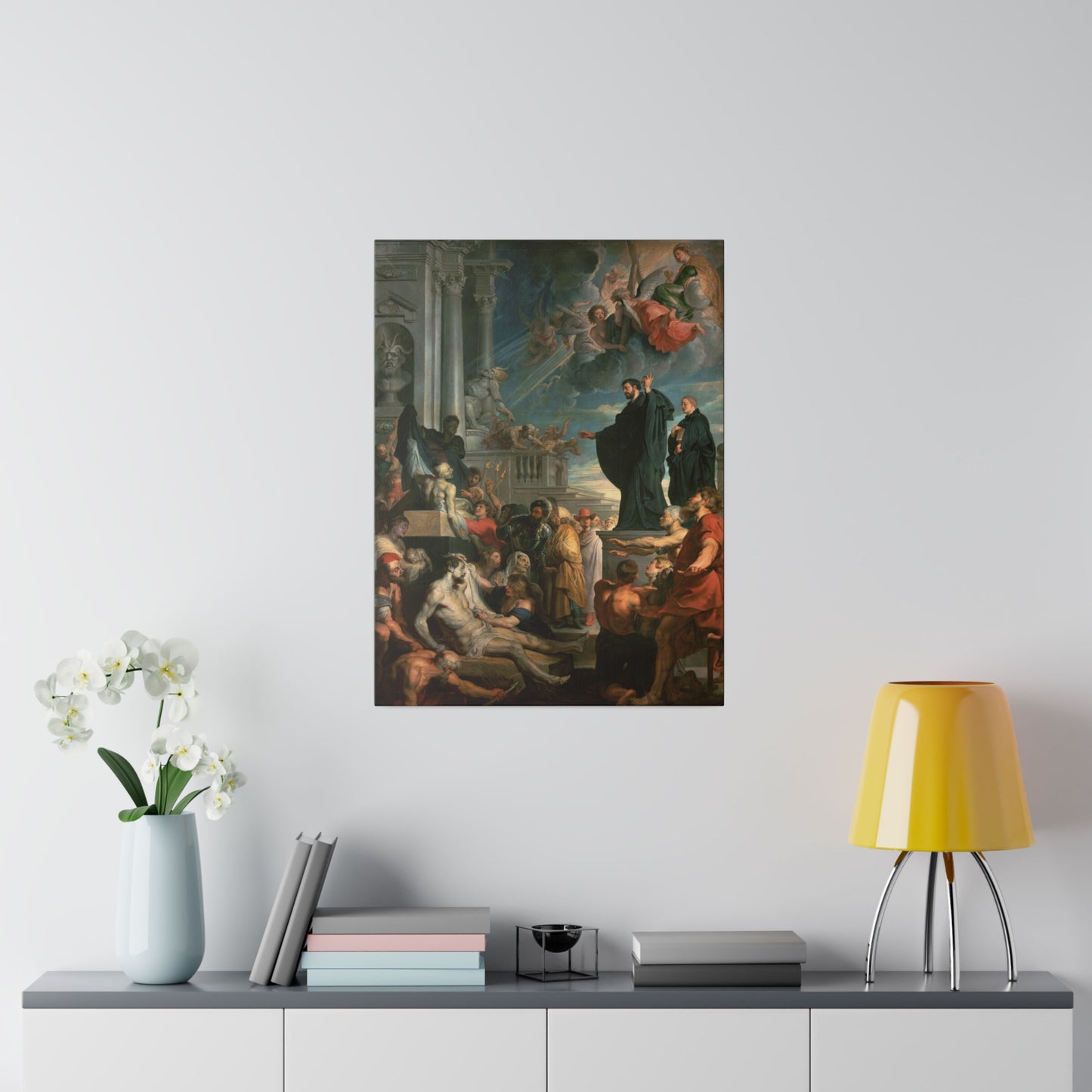 Saint Francis Xavier Canvas Christmas Gift Idea for Him, Religious Wall Art, Catholic Wallart, St Francis Confirmation Gift
