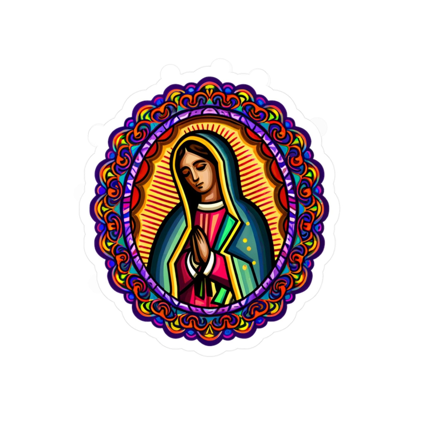 Our Lady of Guadalupe Vinyl Sticker