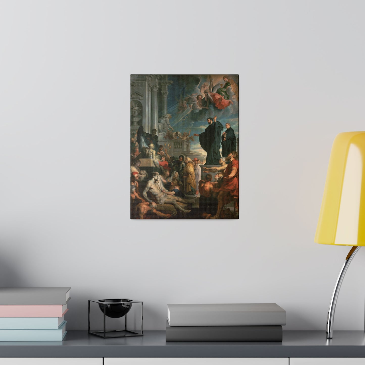Saint Francis Xavier Canvas Christmas Gift Idea for Him, Religious Wall Art, Catholic Wallart, St Francis Confirmation Gift