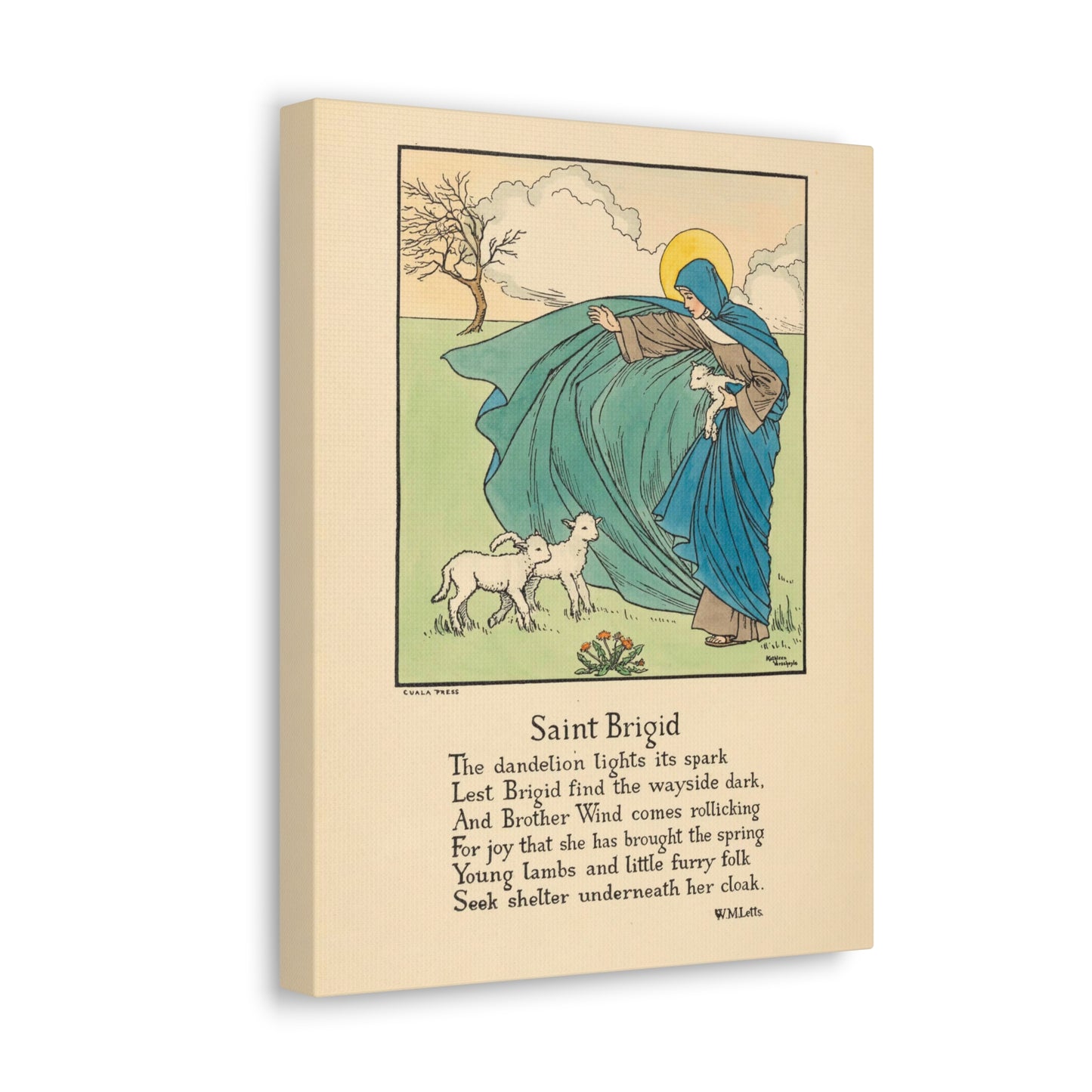 Saint Brigid Sensaria Canvas