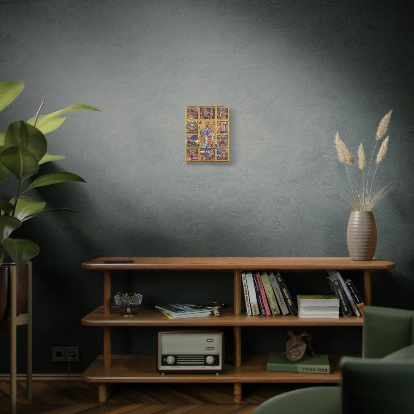 Saint Nicholas by Poulakis canvas print — additional product photo