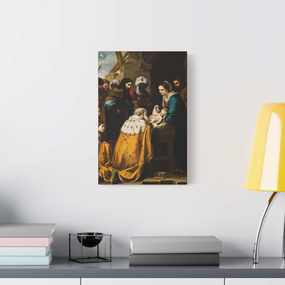 Epiphany Holy Family Nativity Canvas, Catholic Wall Art