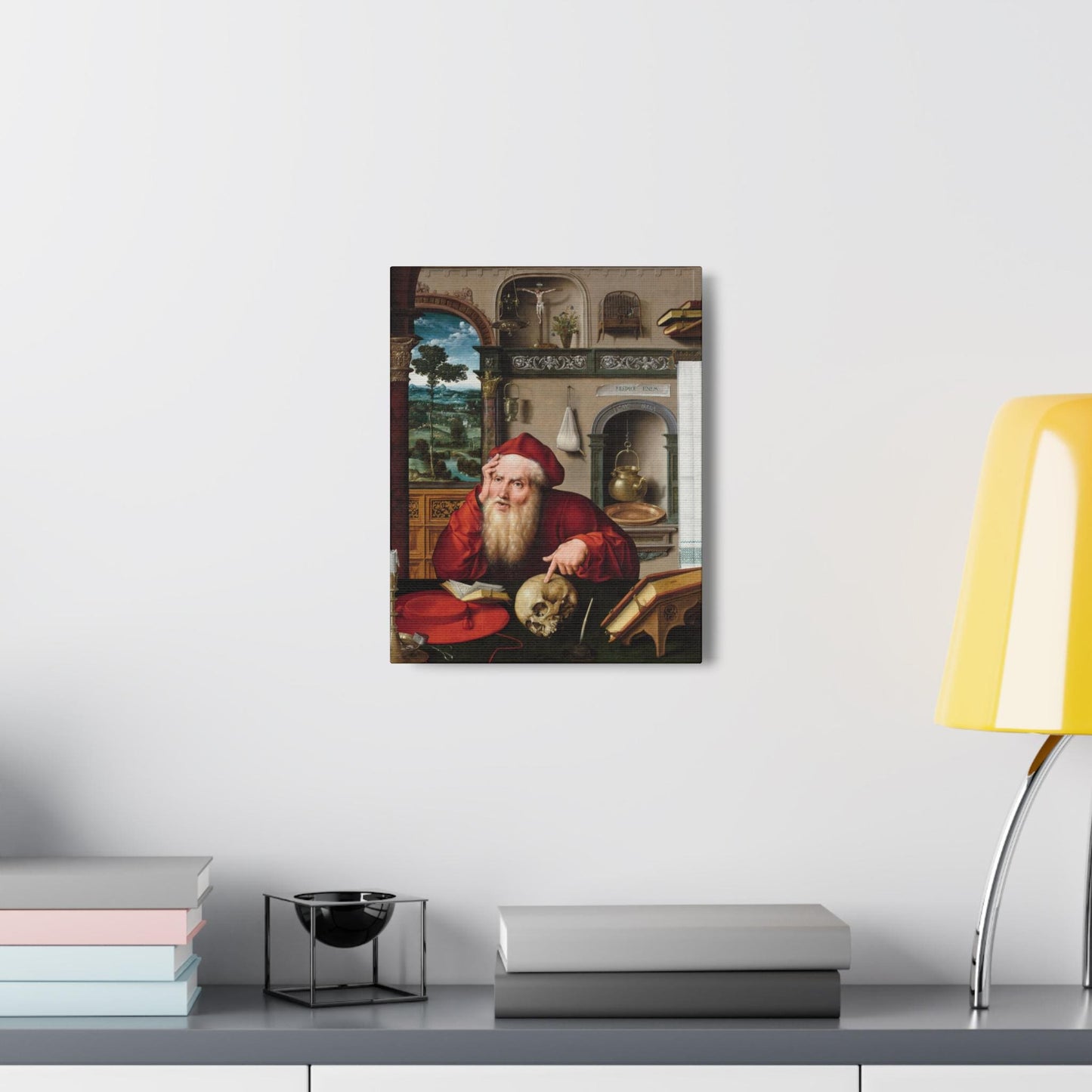 St Joseph Confirmation Gift Canvas, Catholic Wall Art