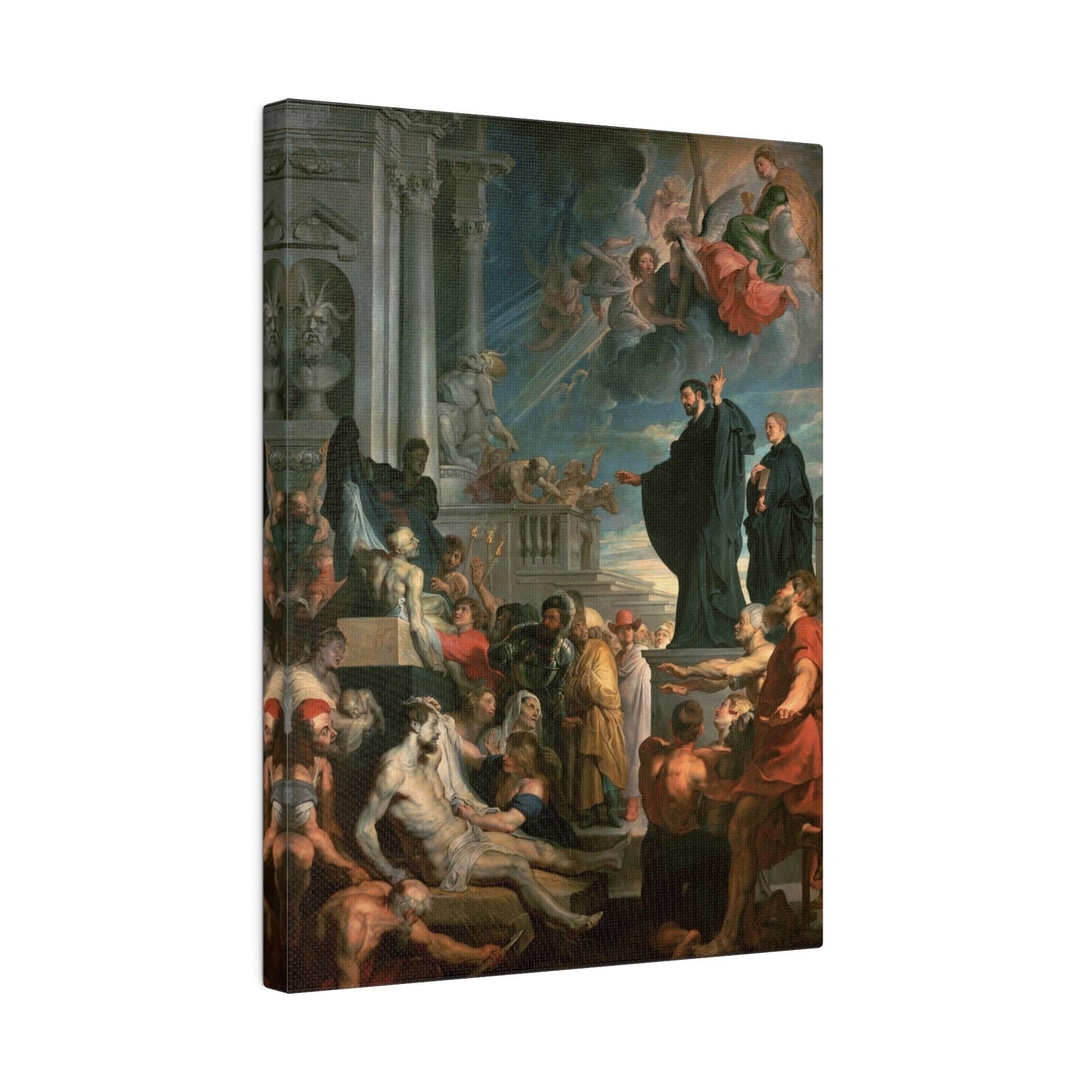 Saint Francis Xavier Canvas Christmas Gift Idea for Him, Religious Wall Art, Catholic Wallart, St Francis Confirmation Gift