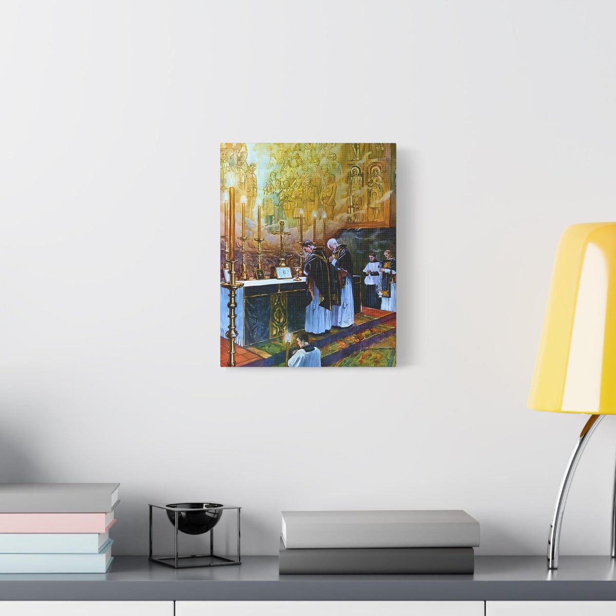 Traditional Latin Mass Canvas, Catholic Wall Art