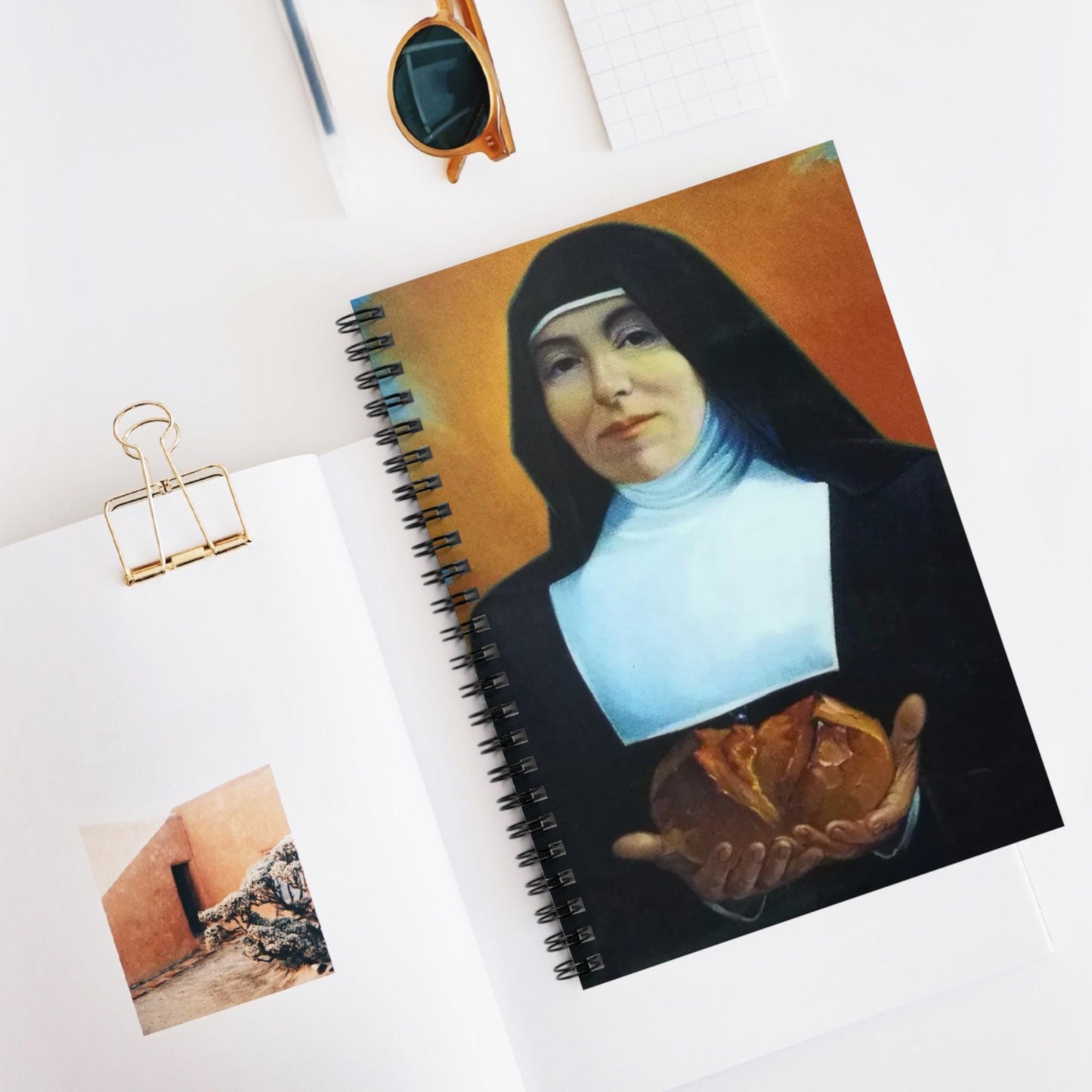 Blessed Liduina Meneguzzi Catholic Art Journal, Sister Gudda Liduina the Ecumenical Flame, Adoration Religious Diary, Catholic Notebook