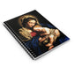 Religious Spiral Notebook - Ruled Line, Mother of God, Mary and Jesus, Catholic
