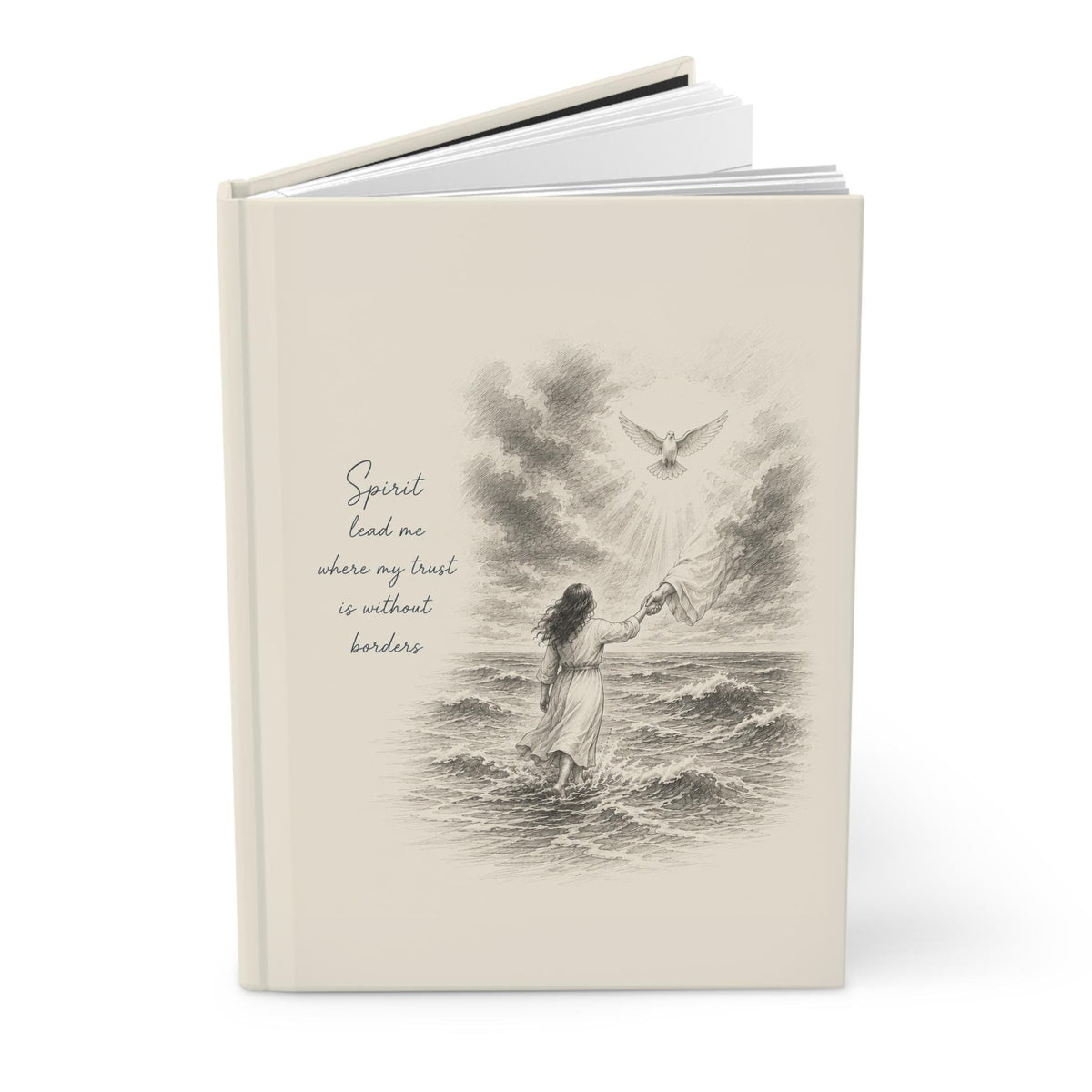 Spirit Lead Me Hardcover Journal | Christian Prayer Journal