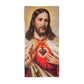 Sacred Heart of Jesus Catholic Beach Towel