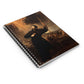 Saint Francis Xavier Confirmation journal, ruled Catholic adoration notebook — Catholic gift from Glory Be Gifts – view 3