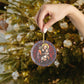 Saint Joseph Stained Glass Ornament, Catholic Christmas Gift