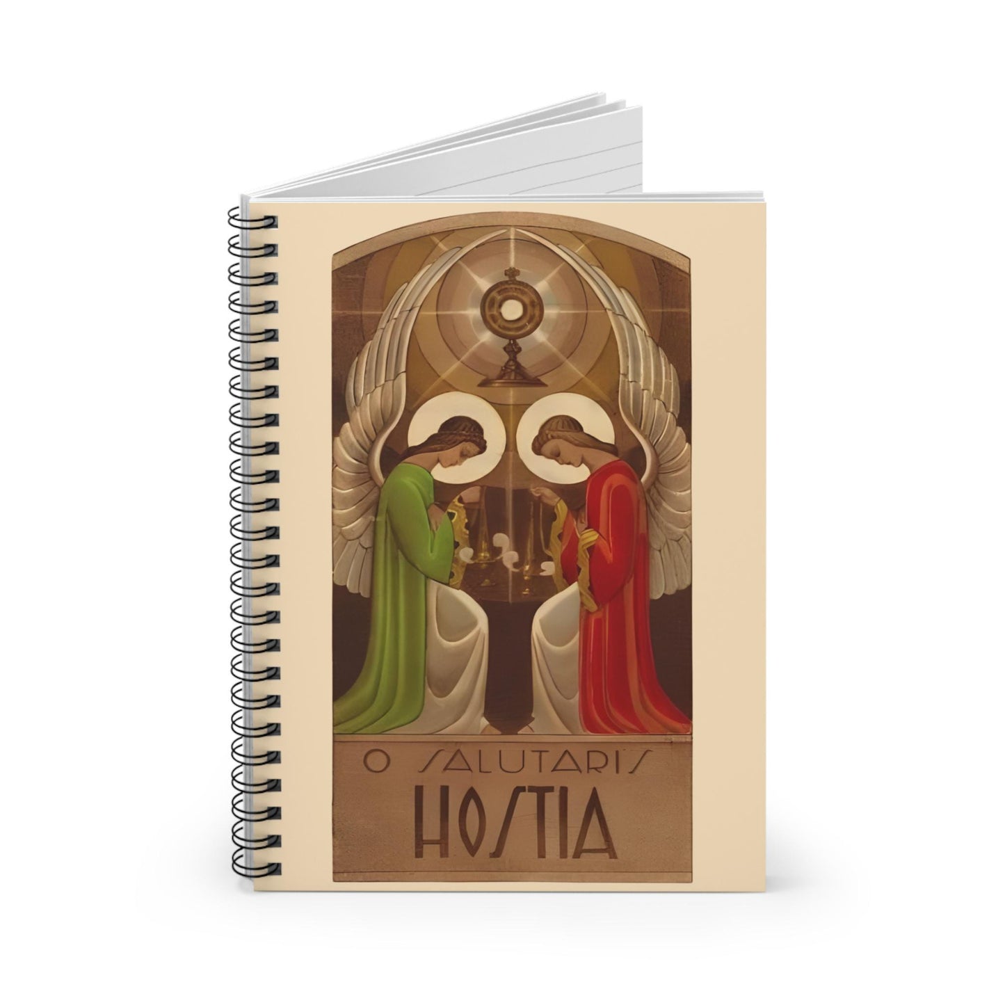 O Salutaris Hostia Crucifixion Adoration Notebook