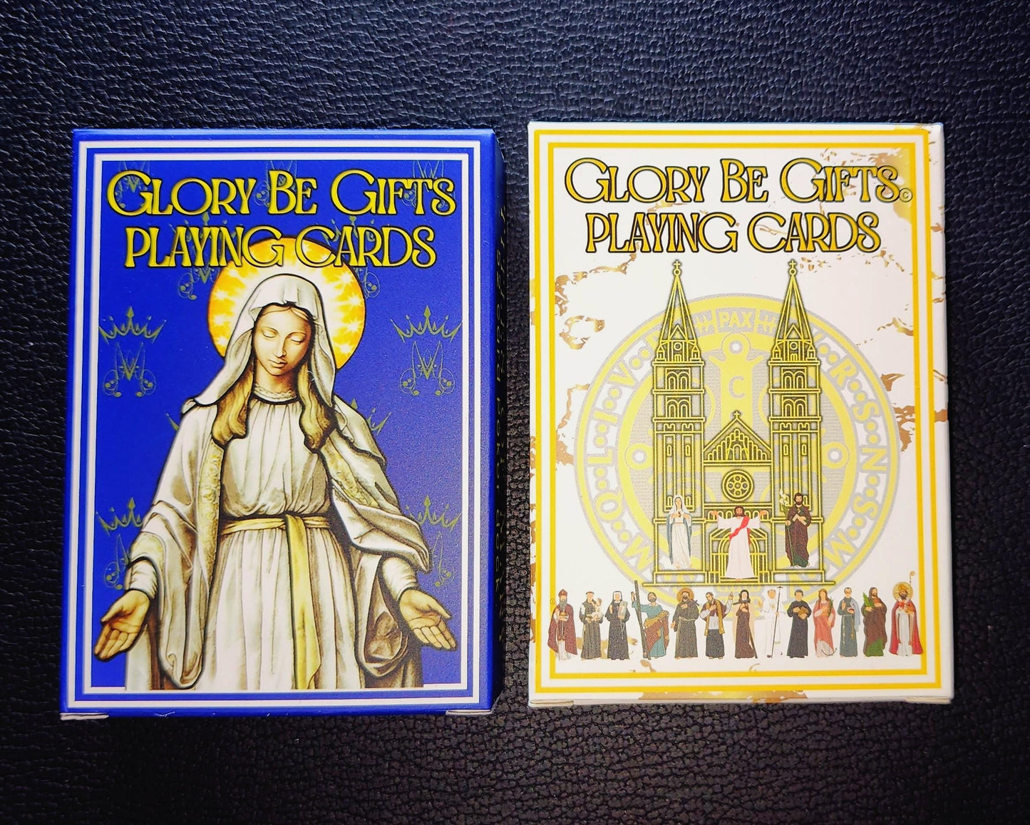 Our Lady playing cards deck featuring 52 unique Marian images — Catholic gift from Glory Be Gifts – view 4