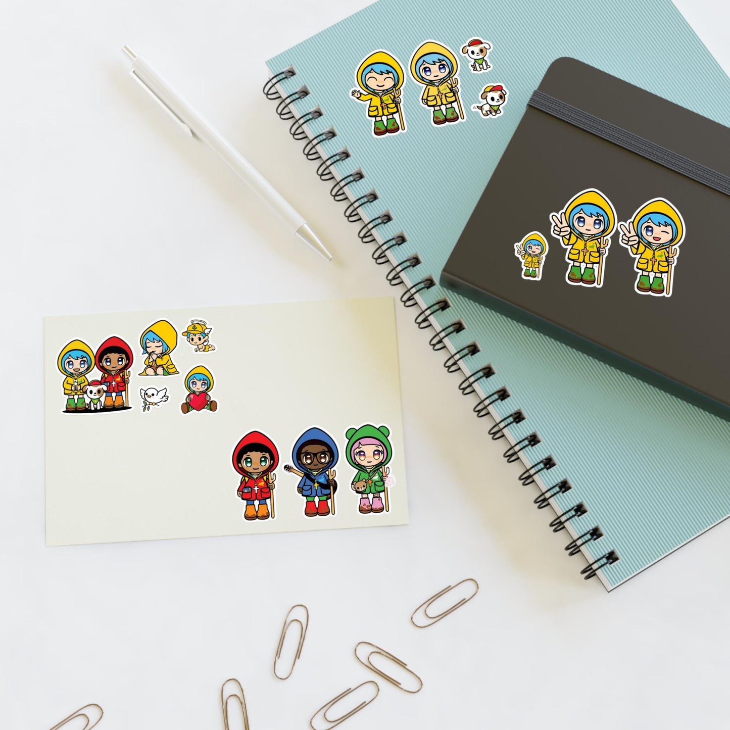 Luce and Friends 2025 Vatican Jubilee Sticker Sheet