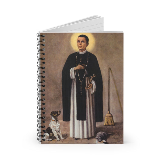 Saint Martin De Porres Confirmation Notebook Gift, Adoration Journal