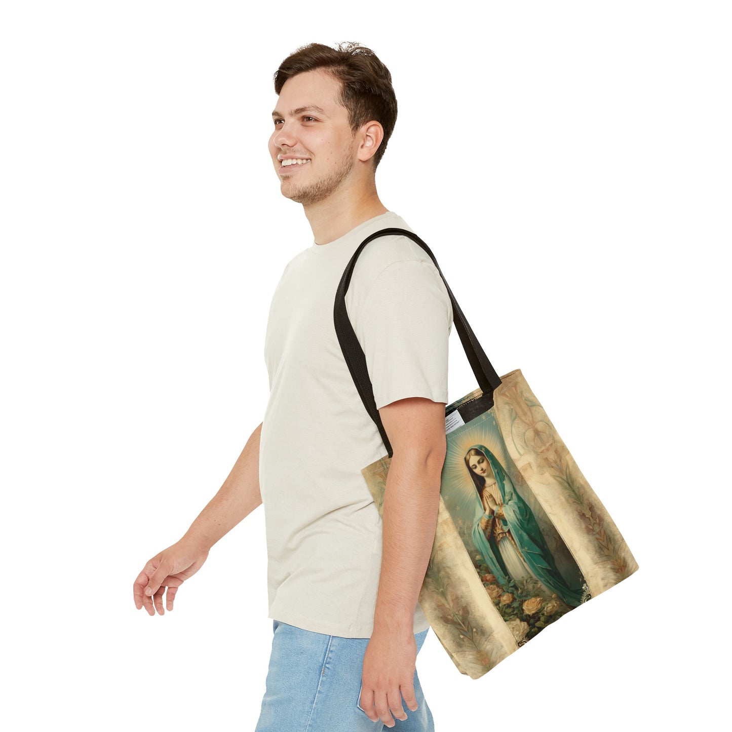 Our Lady of the Immaculate Conception Tote Shoulder Bag, Church Bag, Mother of God