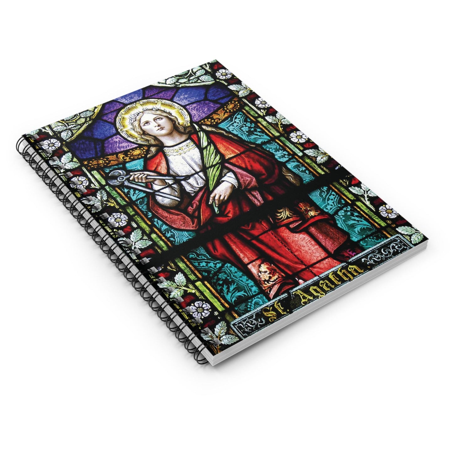 Saint Agatha Adoration Journal – Catholic gift from Glory Be Gifts – view 4