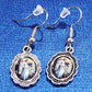 Our Lady of Expectation Dangle Earrings, Catholic Pregnancy Mother Gift