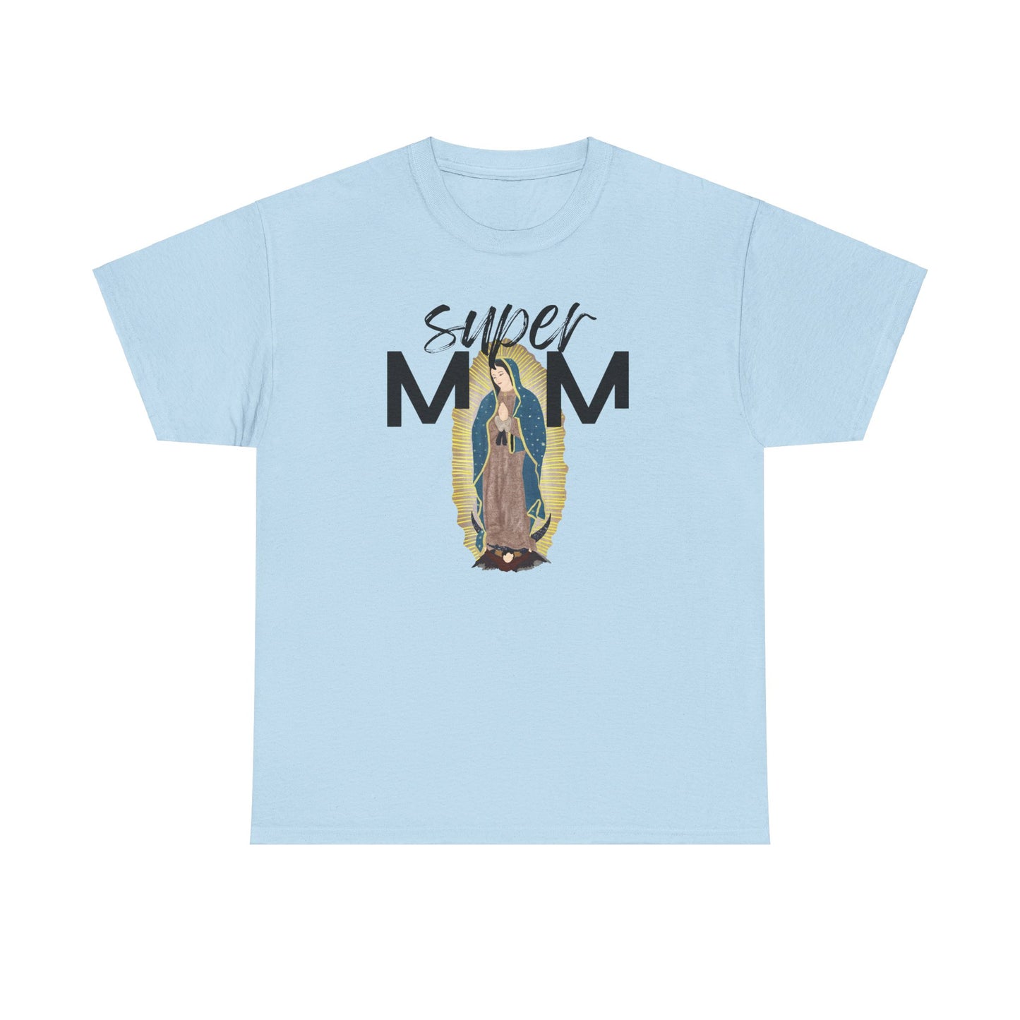 Mary Mother of God Catholic T-shirt Gift for mom, Catholic Christmas Shirt Mother, Super hero mom shirt gift for Catholic