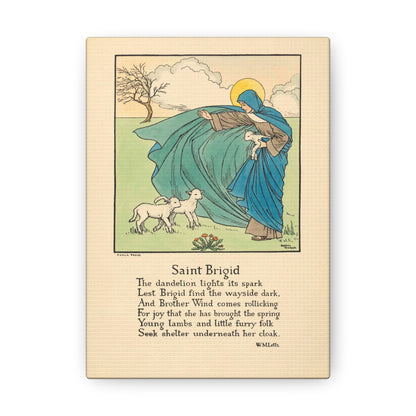Saint Brigid Canvas Print