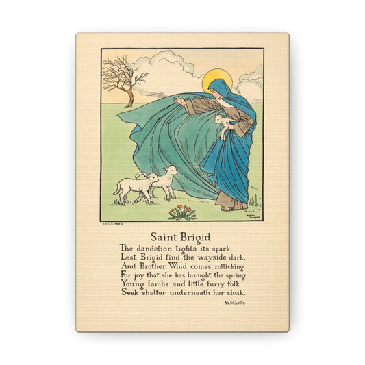 Saint Brigid Sensaria Canvas