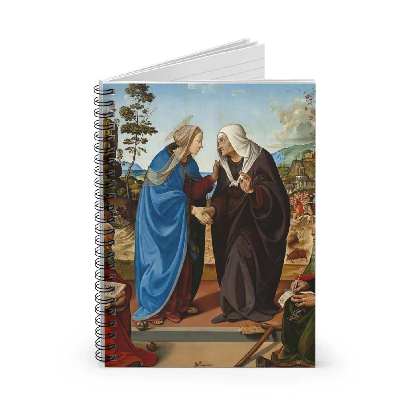 Our Lady of the Visitation Catholic Prayer Journal, 2nd Joyful Mystery Adoration Notebook