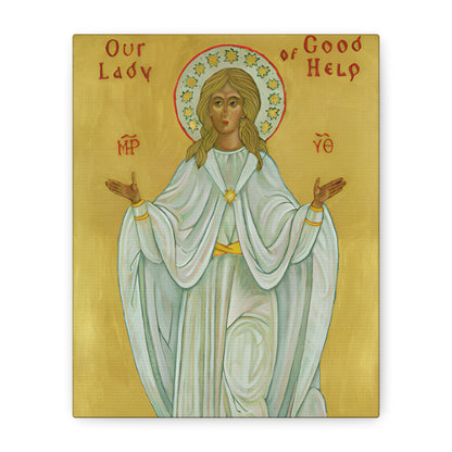 Our Lady of Good Help Canvas – Our Lady of Champion