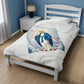 Mary Immaculate Conception Plush Blanket, Catholic Art