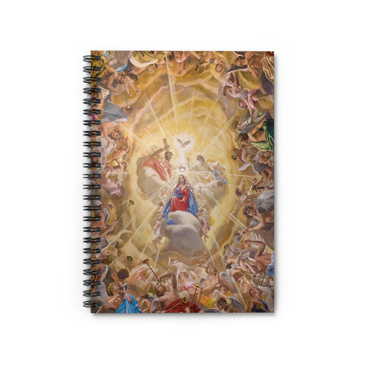 The Coronation of Mary as Queen of Heaven 5th Glorious Myster of the Rosary Notebook Adoration Journal