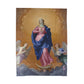 Immaculate Conception Plush Blanket, Catholic Fuzzy Throw