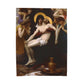 The Pieta Plush Blanket by William Bouguereau