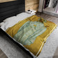 Our Lady of Champion Plush Blanket, Catholic Velveteen