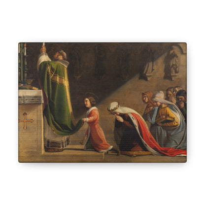 Saints Wenceslas and Ludmila Canvas Print