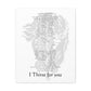 St. Teresa of Calcutta Canvas – Mother Teresa Prayer Wall Art