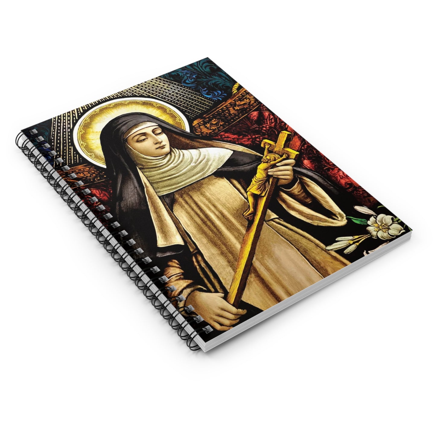 Saint Monica of Hippo Confirmation Notebook Gift, Adoration Journal, Mother's Day Gift