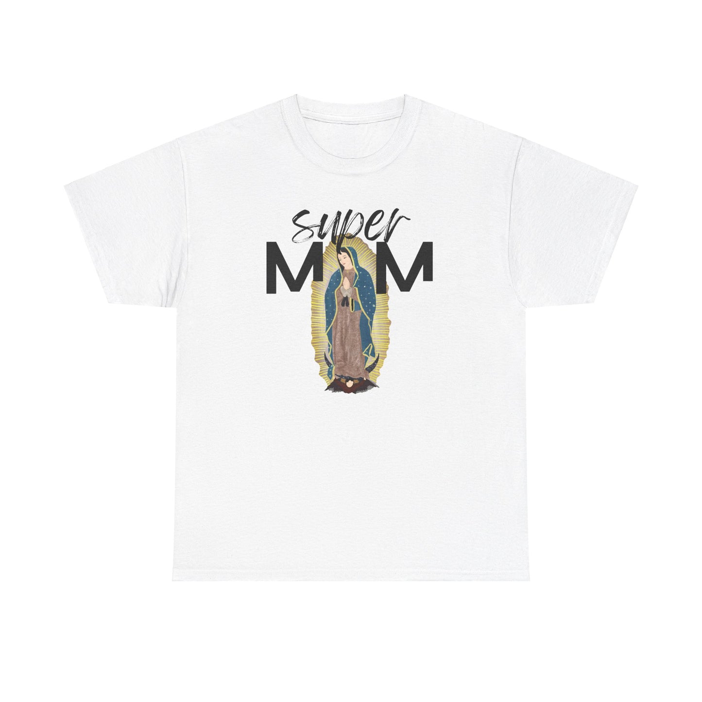 Mary Mother of God Catholic T-shirt Gift for mom, Catholic Christmas Shirt Mother, Super hero mom shirt gift for Catholic