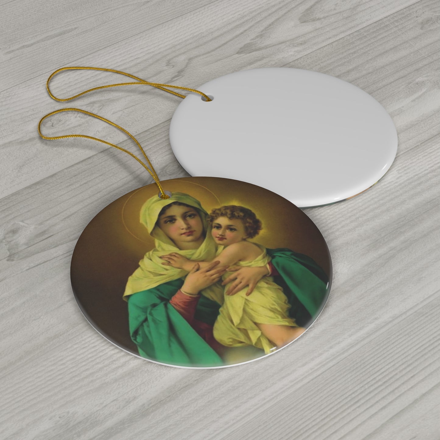 Our Lady of Schoenstatt Ceramic Ornament